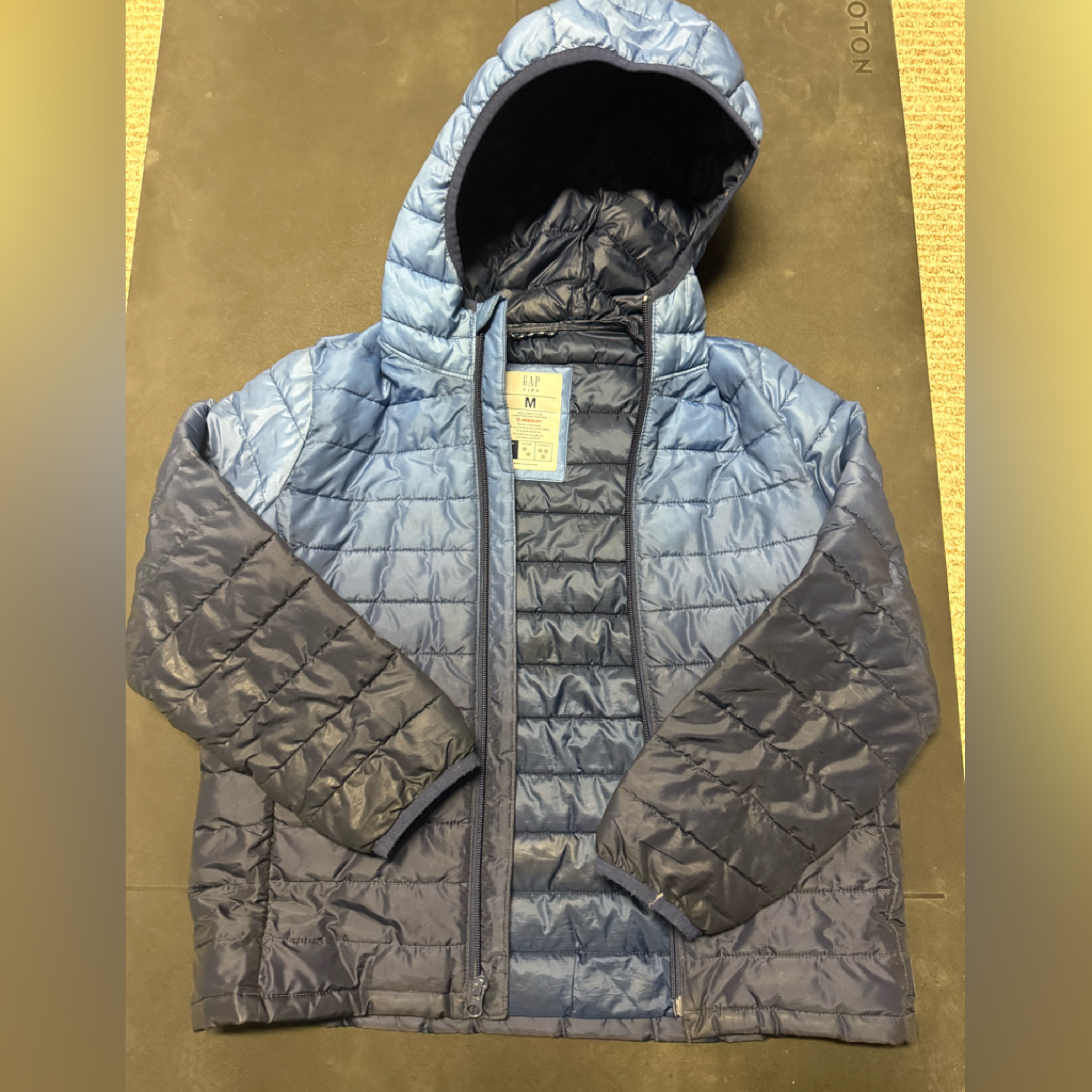 Gap Kids Light Blue Quilted Jacket